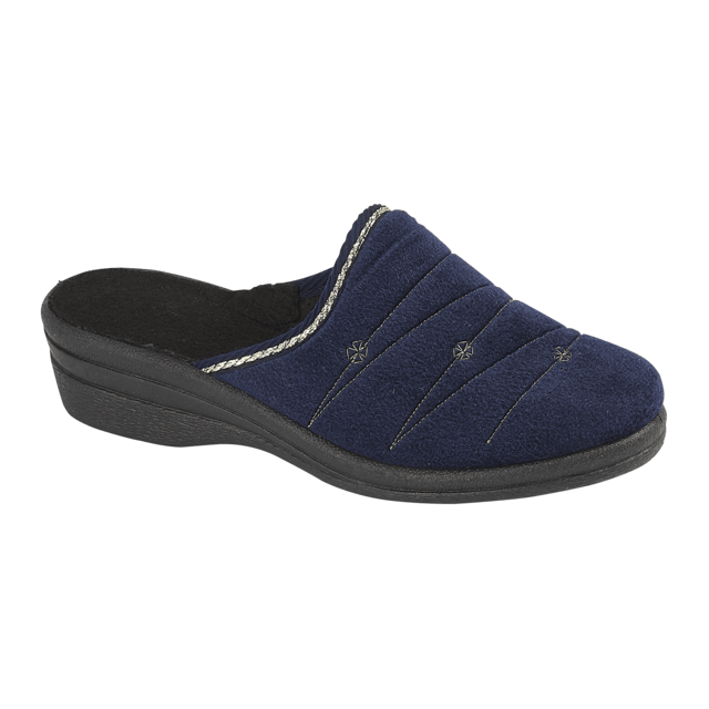 Begg Exclusive Kath Navy Womens slipper mules 0503-70